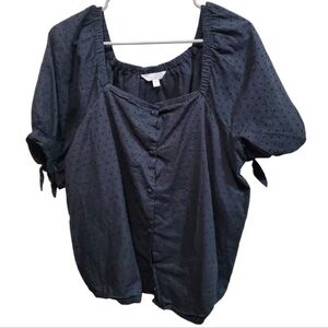 Lauren Conrad black shirt